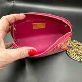 The Junco Crossbody Bag - Upcycled LV in Ikat