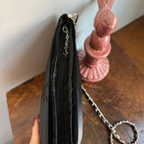 The Junco Crossbody Bag in Black YSL