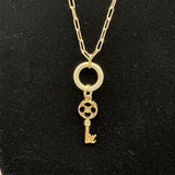 Upcycled LV Necklace