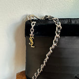 The Junco Crossbody Bag in Black YSL