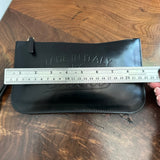 The Junco Wristlet - Vintage Leather Gucci in Black