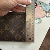 The Junco Crossbody - Vintage LV Monogram in Dark Brown