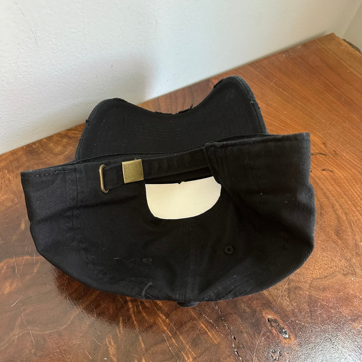 Upcycled Black/Gold Prada Tag Hat in Black – Beauty Bird Vintage