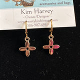 Upcycled Louis Vuitton Earrings