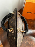 The Grouse - Vintage Monogram Handbag in Black