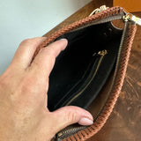 The Cygnet Crossbody - Vintage Monogram in Whiskey