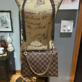 Upcycled LV Damier Bag