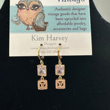 Upcycled Louis Vuitton Earrings