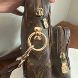 The Parrot Crossbody - Monogram in Brown