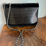 The Junco Crossbody Bag in Black YSL