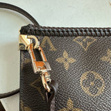 The Junco Crossbody - Vintage LV Monogram in Dark Brown