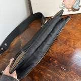 The Junco - Vintage Prada Shoulder Bag in Black/Bronze