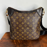 The Peacock Crossbody Handbag - Vintage LV in Black Monogram
