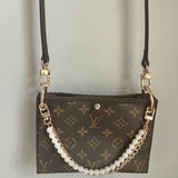 The Cygnet Crossbody - Vintage LV Monogram in Chocolate