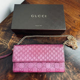 The Junco Wallet/Crossbody - Vintage GG in Purple