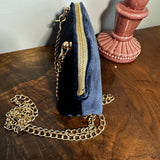The Junco Crossbody Bag - Blue Velvet Dior