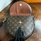 The Dove Crossbody - Vintage Monogram LV in Black