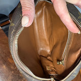 The Cockatiel Crossbody - Vintage LV Monogram in Black