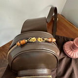 The Loon - Vintage Gucci Sling/Backpack in Brown Patent Leather
