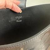 The Swan Messenger - Vintage Imprime Gucci in Black