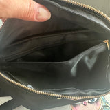LARGE Black Nylon Prada Tag Sling/Fanny Bag