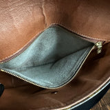 The Dove Crossbody - Vintage Monogram LV in Black