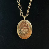 Upcycled Louis Vuitton Necklace
