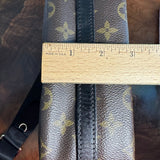 The Cockatiel Crossbody - Vintage LV Monogram in Black