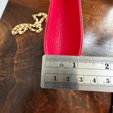 The Junco Crossbody Bag - Christmas Red in Embossed Dior