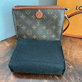 The Cygnet Crossbody - Vintage Monogram in Whiskey