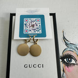 Black/Gold GG Earrings
