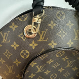 The Grouse - Vintage Monogram Handbag in Black