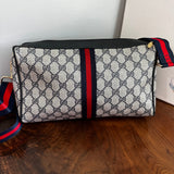 The Junco - Navy Vintage GG Shoulder/Crossbody Bag