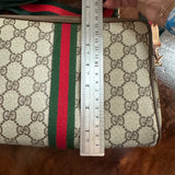 The Junco - Brown Vintage GG Crossbody