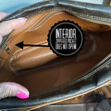 The Chat Crossbody - Vintage Monogram in Tan