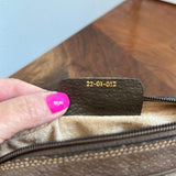 The Junco - Brown Vintage GG Crossbody