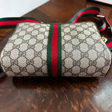 The Junco - Brown Vintage GG Crossbody
