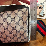 The Junco - Navy Vintage GG Shoulder/Crossbody Bag