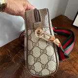 The Junco - Brown Vintage GG Crossbody