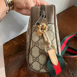 The Junco - Brown Vintage GG Crossbody