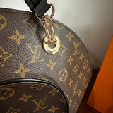 The Grouse - Vintage Monogram Handbag in Black