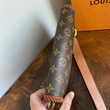 The Osprey - Vintage Monogram in Whiskey Crossbody Bag