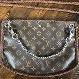 The Peacock - Vintage Monogram Hobo Crossbody