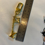 Authentic LV with Star Quatrefoil Purse Charm/Keychain