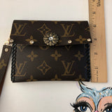 The Cardinal - Blingy Vintage Card Holder/Wallet/Keychain