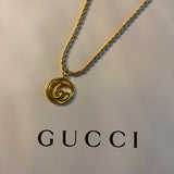 GG Zipper Pull on Gold-Filled Rope Necklace