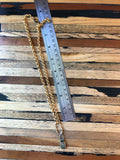 Zip It! Upcycled Zipper on Gold Carabiner Necklace