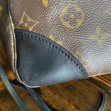 The Harrier Shoulder Bag in Black Monogram