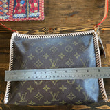 The Swan - Vintage Monogram in Vachetta Crossbody