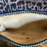 The Junco - Vintage Monogram in Black Crossbody Bag